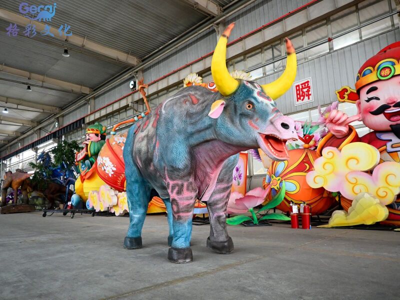 五彩神牛双人皮套