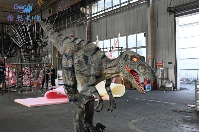 霸王龙模型穿戴表演服