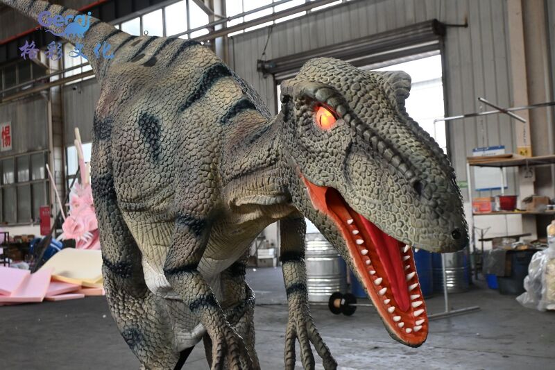 霸王龙模型穿戴表演服