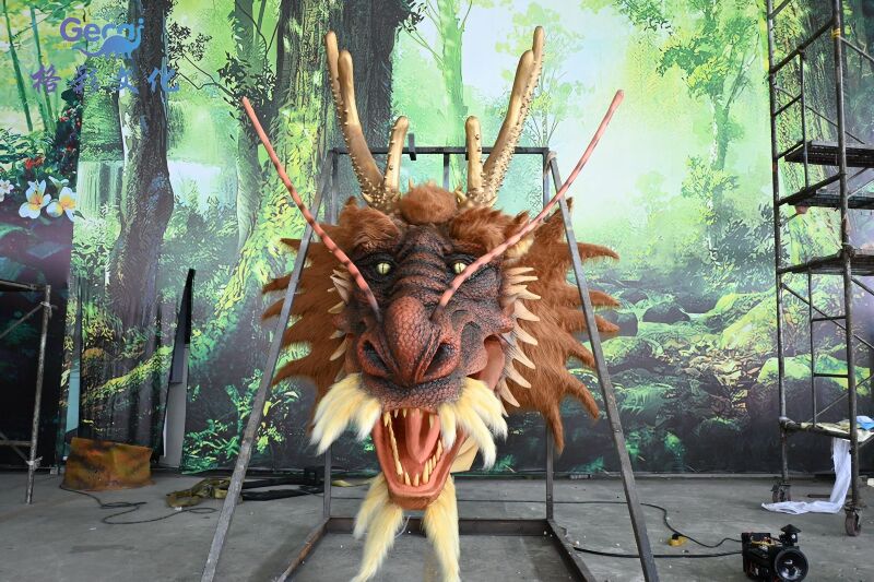 仿真中国龙头模型