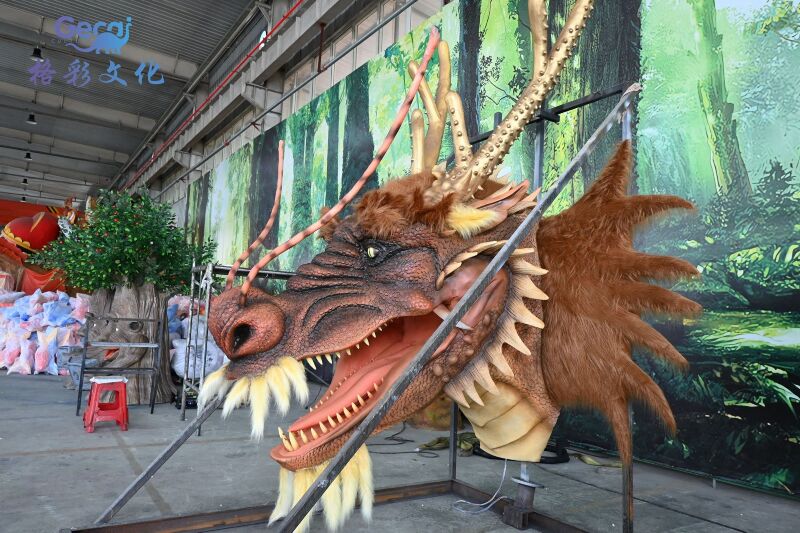 仿真中国龙头模型