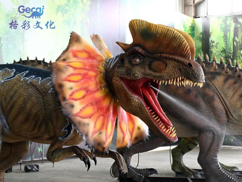 仿真双冠龙模型