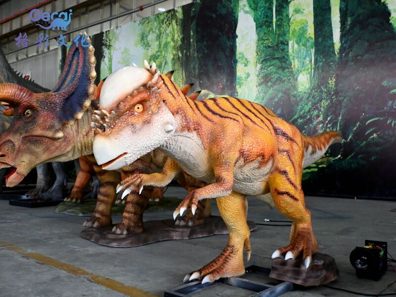 仿真肿头龙模型