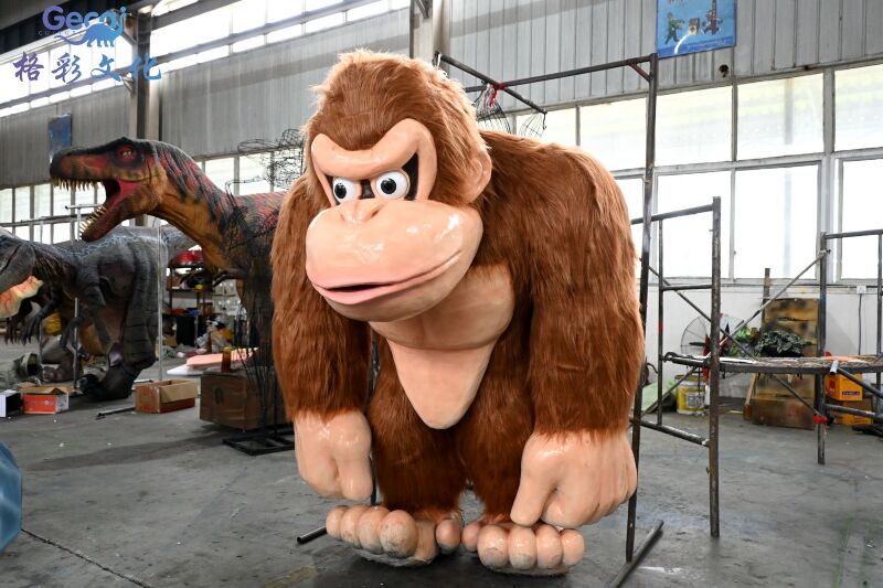 大嘴猴模型穿戴表演服