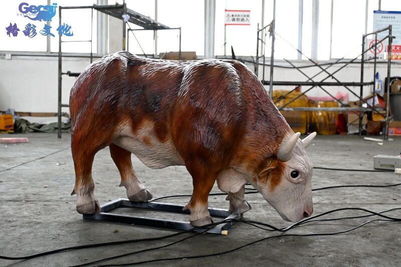 仿真小牛犊模型