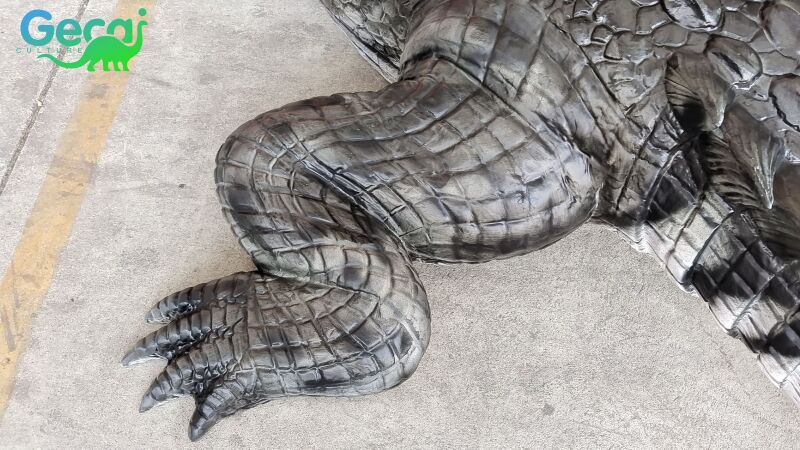 仿真遥控鳄鱼模型