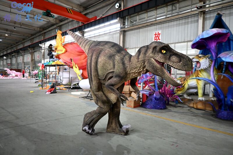 仿真霸王龙模型穿戴表演服