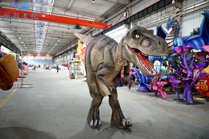 仿真霸王龙模型穿戴表演服