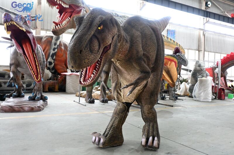 仿真霸王龙模型穿戴表演服