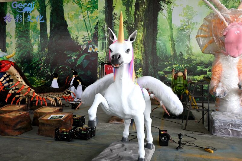 仿真独角兽模型