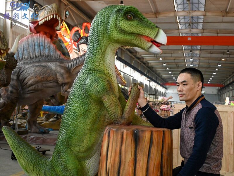 慈母龙互动装置