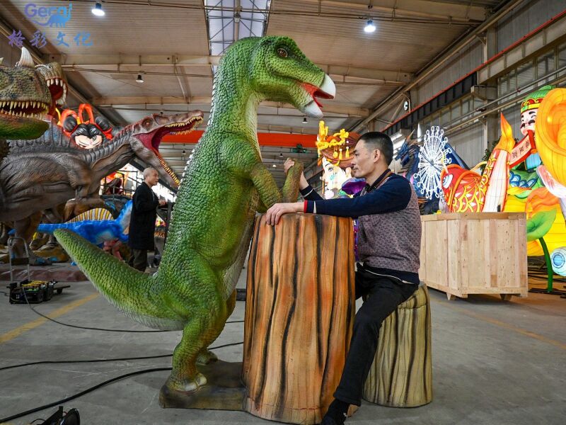 慈母龙互动装置