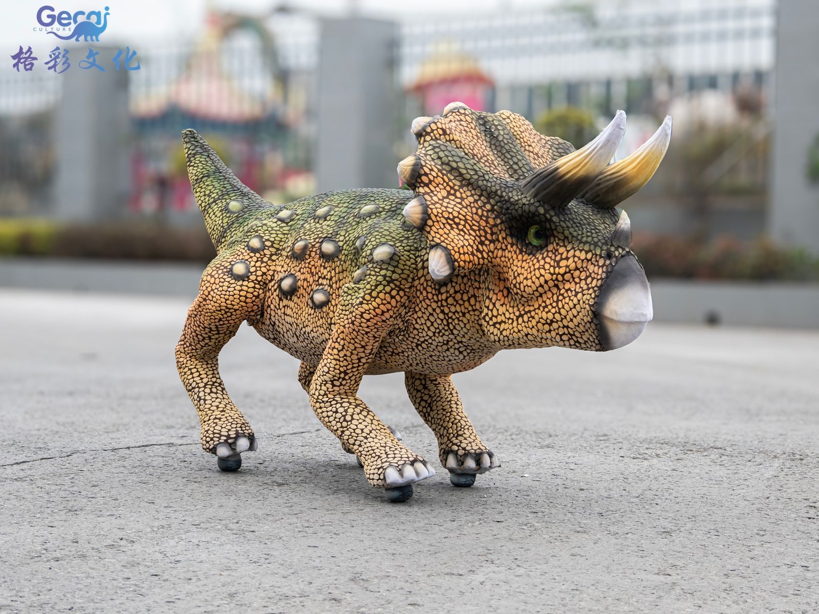 仿真机器恐龙狗（绿色）