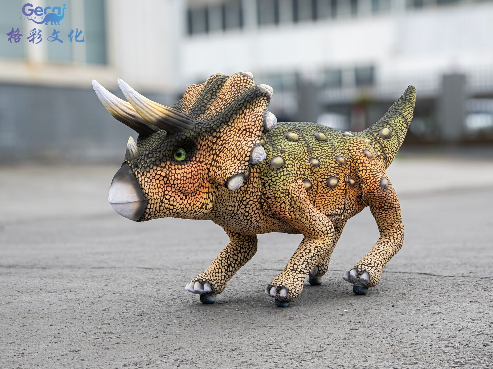 仿真机器恐龙狗（绿色）