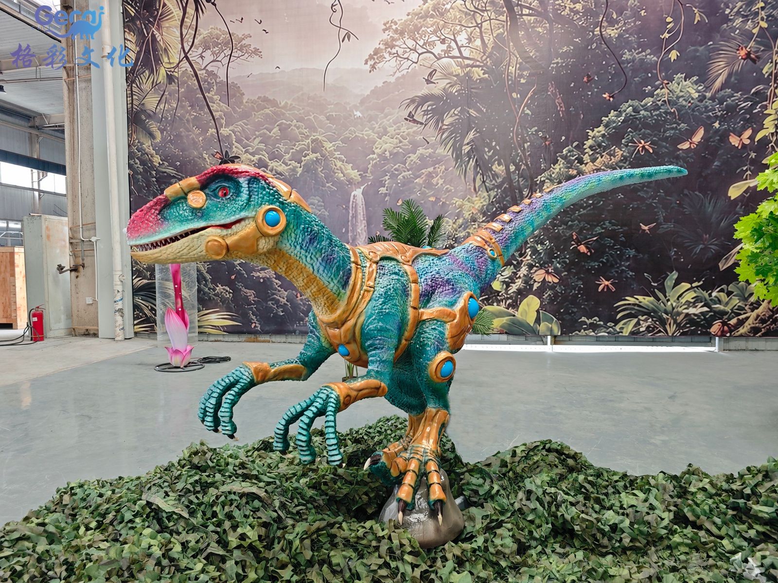 科幻迅猛龙模型