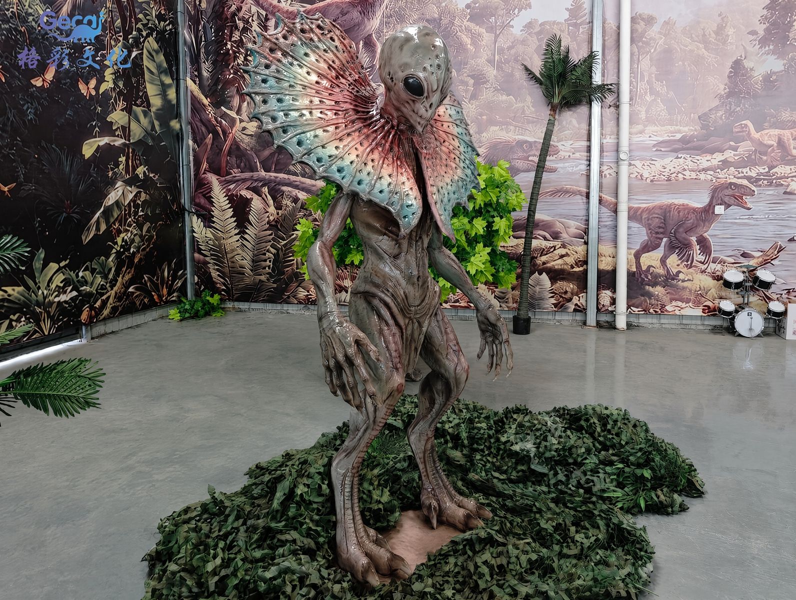 科幻外星生物仿真机械模型